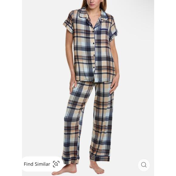 Hale Bob Other - Hale Bob Plaid Pajama Set / Sleepwear, Women's Size XS,
